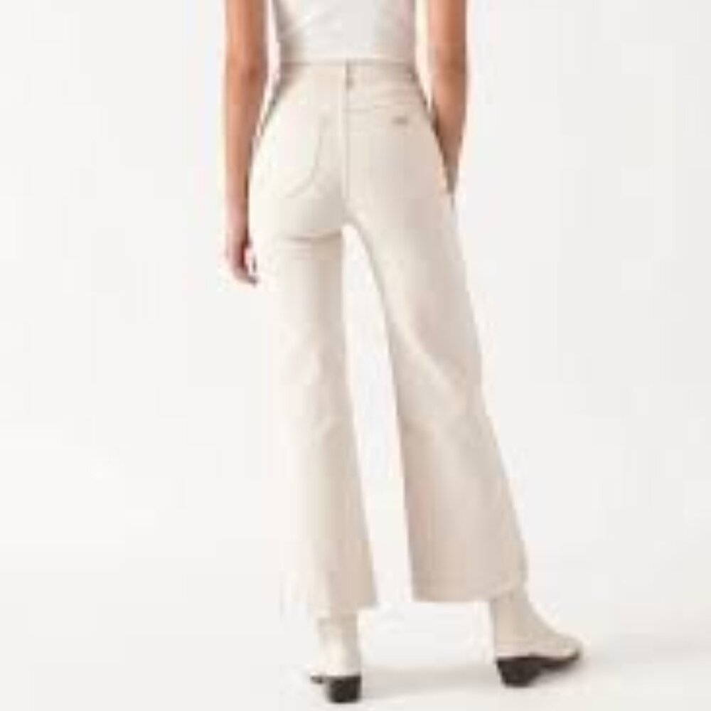 Rolla's Wide-leg High-waisted Cream Sz 27